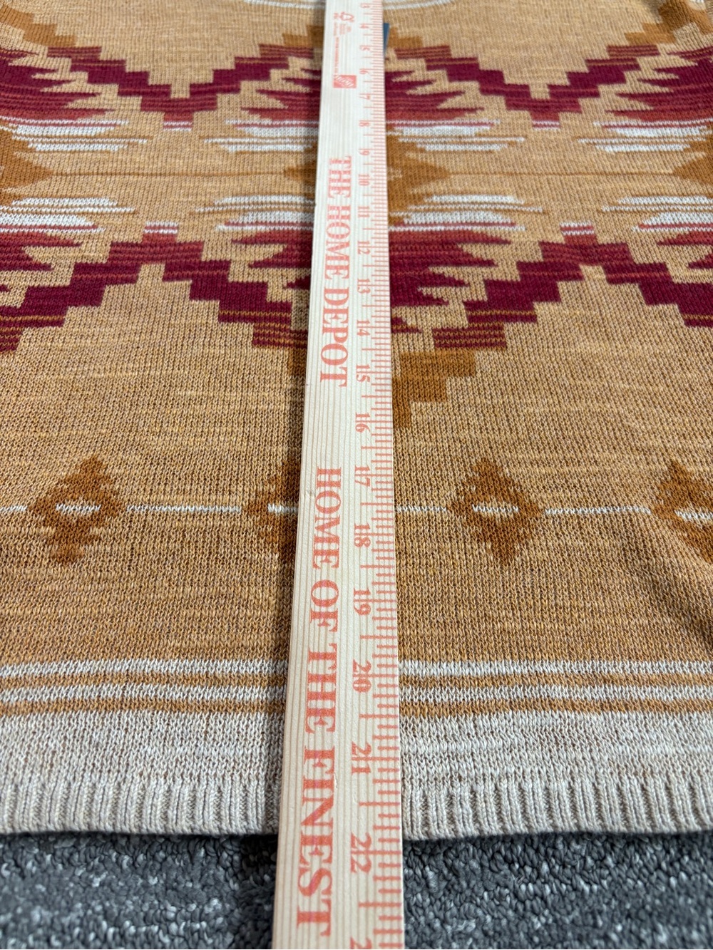 NWT Pendleton Southwest Aztec Short Sleeve Knit Sweater XS - Picture 10 of 10